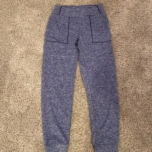 Heather Blue Athleta Girl joggers. Size 12